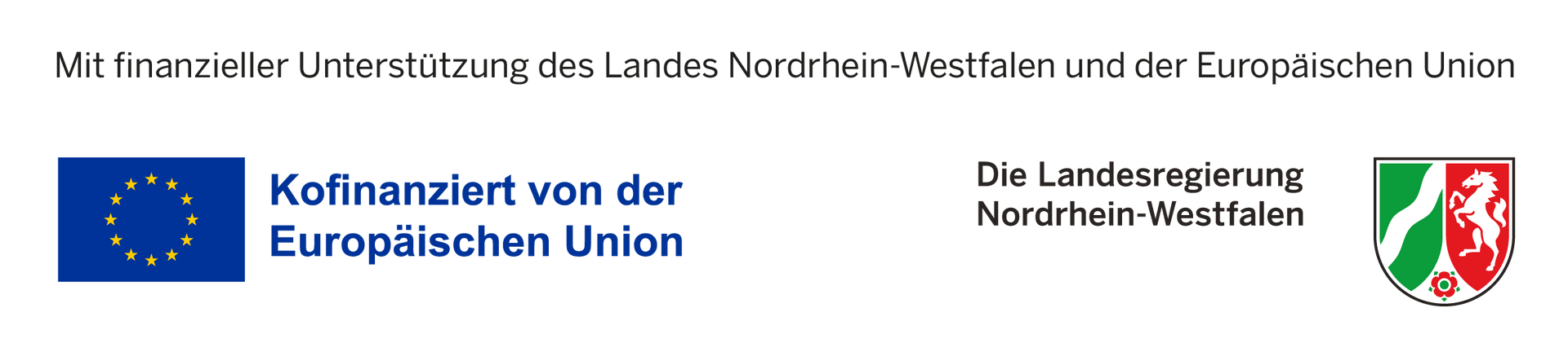 Europäische Union · Land Nordrhein-Westfalen, EFRE/JTF